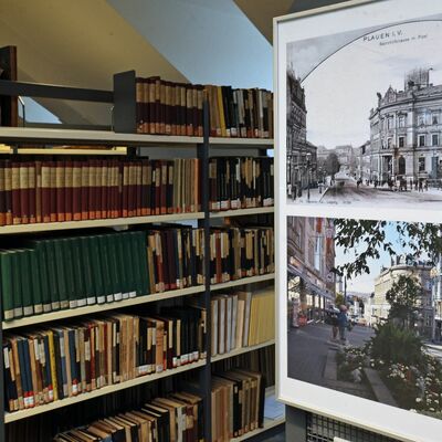Bild vergrößern: Ausstellung - Stadtansichten zum 900. Geburtstag
