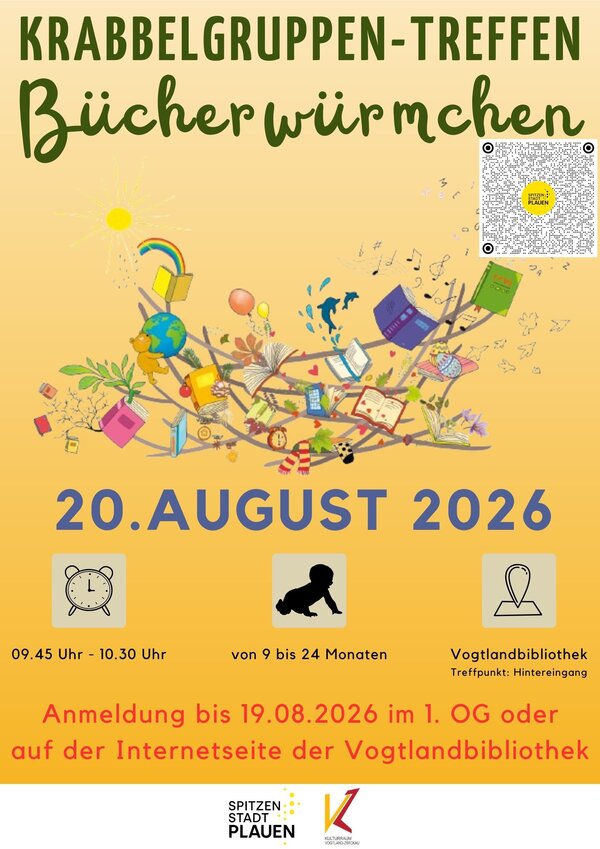 Bild vergr&ouml;&szlig;ern: Krabbelgruppe Plakat August 2026