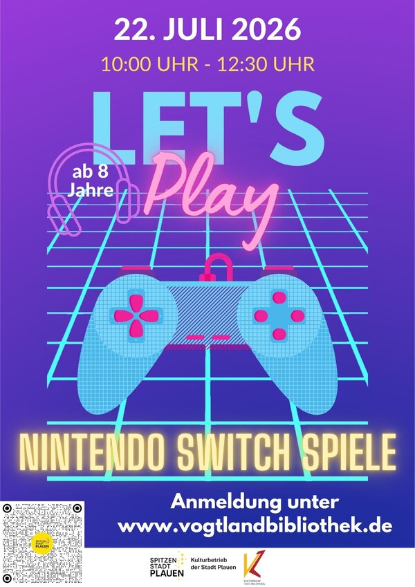 Bild vergr&ouml;&szlig;ern: Lets Play 2026 Sommerferien
