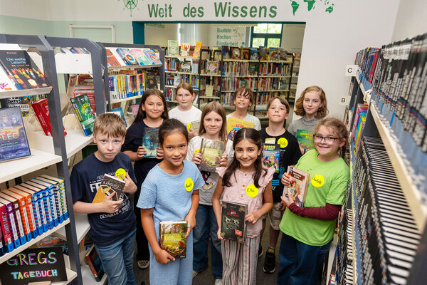 Vogtlandbibliothek Lesel&ouml;wen - Vorlesewettberb